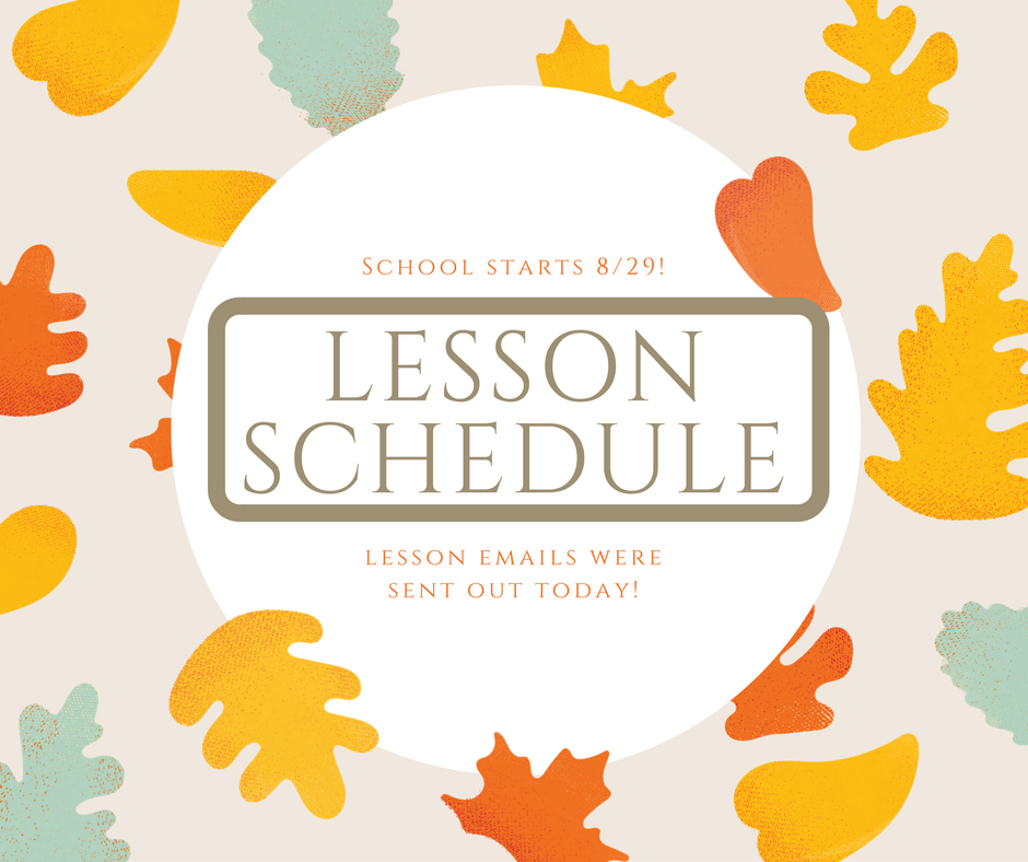 Fall Lessons